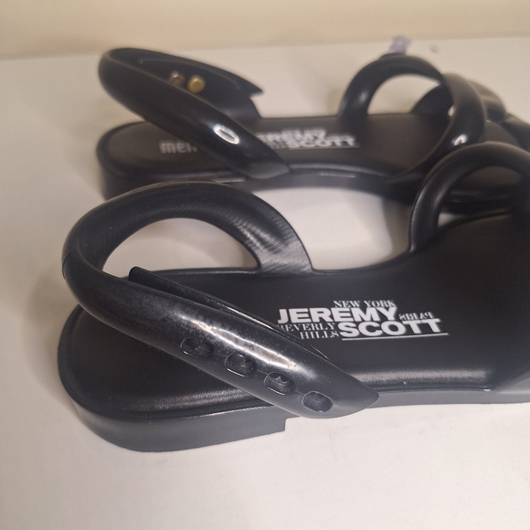 Melissa Women's Tube Jeremy Scott Jelly Sandal SZ 6 - Picture 9 of 12
